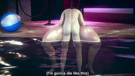 Ein küken mit großen möpsen im pool ficken - Hentai