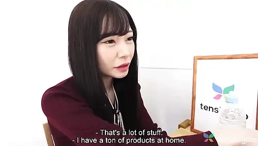 Akane Shirosaki hinter den kulissen