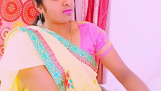 Полное видео. Деревенская дези жена неверная, муж трахает отца мужа. Телугу грязные разговоры.