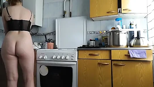 I Want My Friend's stepmom's Ass, I Love It When She Cooks in the Kitchen