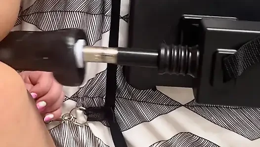 Tenggorokan dan sepong kontol diikat - submisif