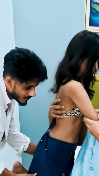 Indian teen desi girl enjoying sex with her boyfriend hindi audio video | Clip 1