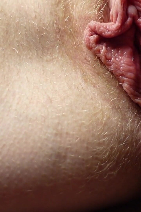 Playing with My Big Labia and Fingering Pussy From Close up
