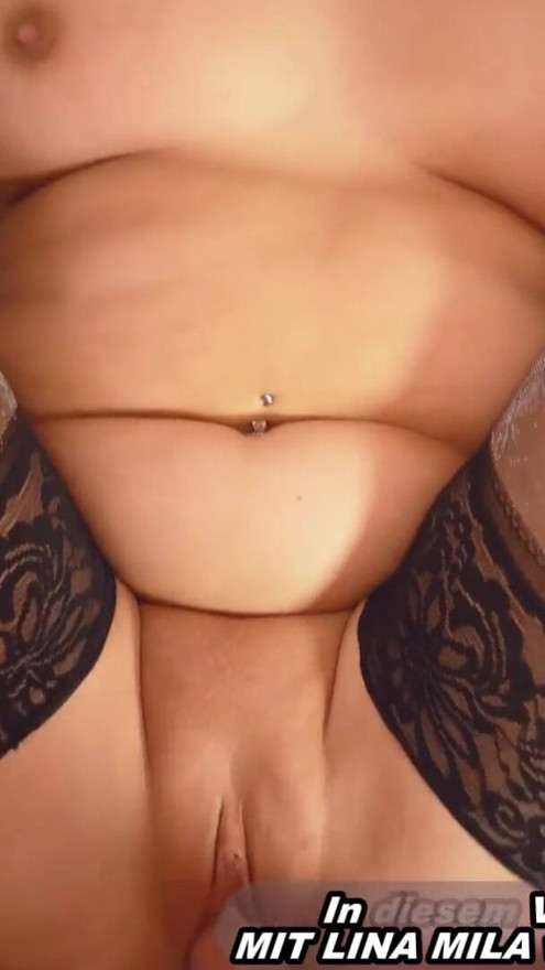 German chubby girlfriend with big ass in private POV fuck | Clip 2