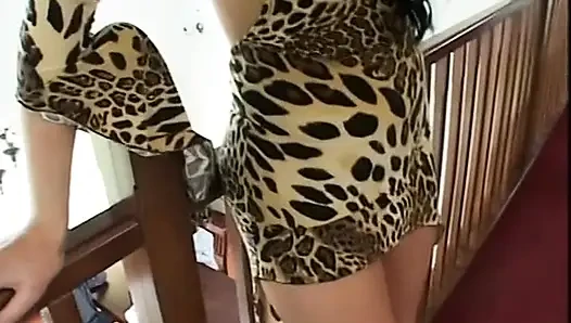 Stunning babes get pounded in hot orgy