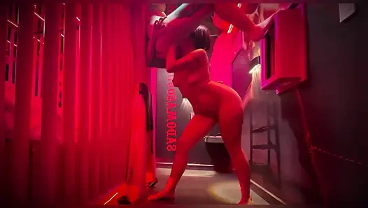 Ужин с задницами между двумя очень большими и очень возбужденными лесбиянками — Анитта Миллер и Милая Кимми