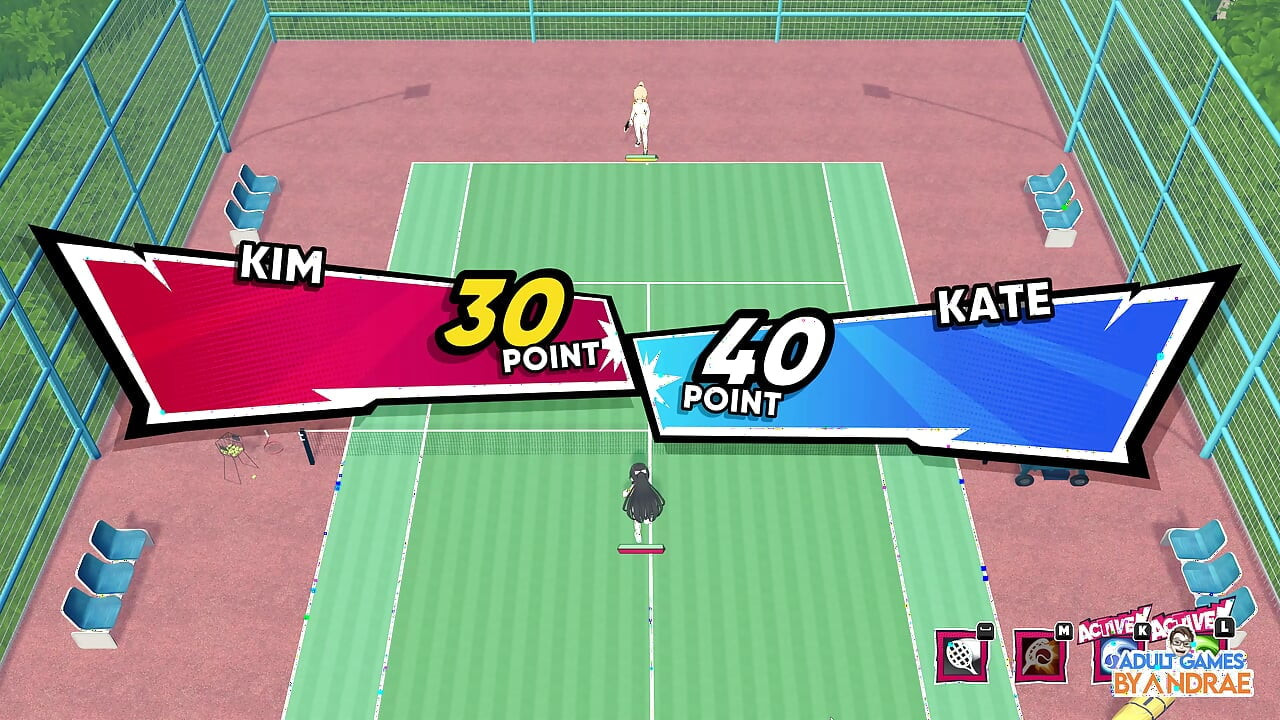 Ep15: Hentai Σκηνές με την Kim, Bridget και Sania - Academy Love Saga: Tennis Angels Ex