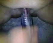 playing with my wet pussy