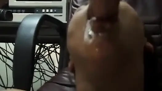 Hot Brunette Babe Sucks Huge Cock to Messy Facial