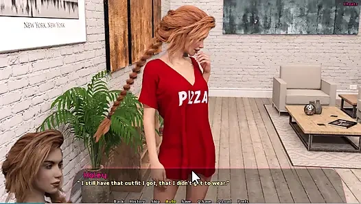 Haley hikayesi #11 - Haley Johannes'e banyoda ayakla muamele yaptı... Diane ve Johannes biraz zaman geçirdiler.