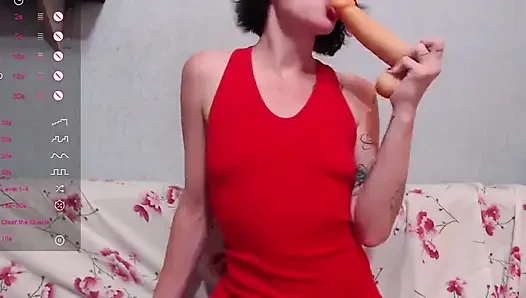 Skinny Hottie Suck Your Hard Dick
