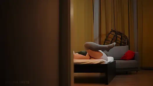 Casually Masturbating In Front Of My Lesbian Friend