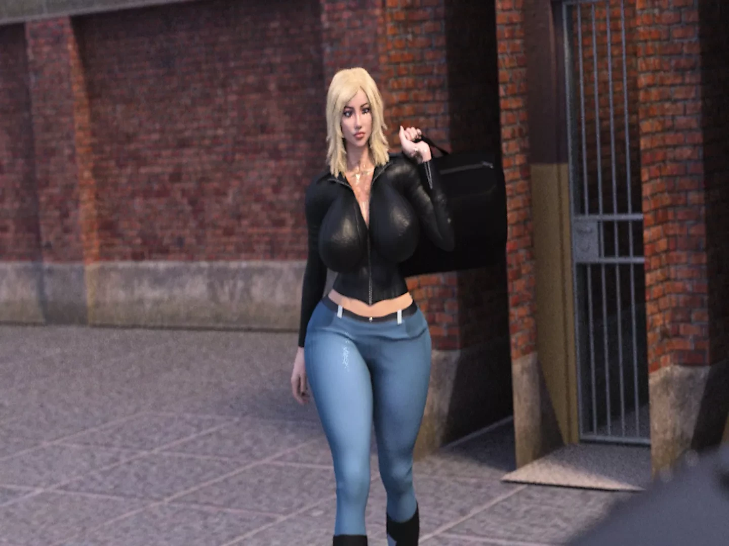 Biker slut takes stepson dick after being released from prison