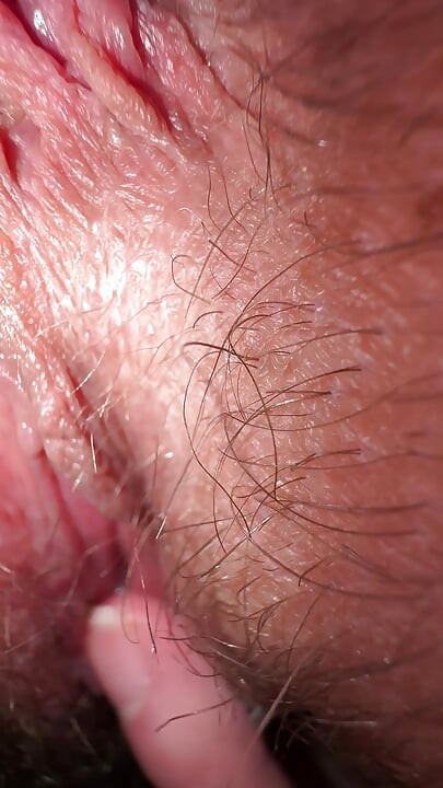 Ovulation Slut - Hairy Wet Pussy Fingering, Close Up Anus & Creamy Hole