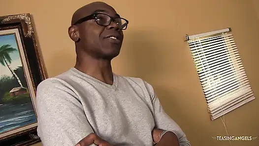 Chase Ryder gets approached by a BBC who wants to stretch her tight whit...