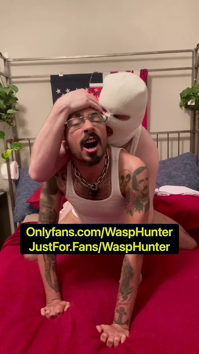 Masked White Hunk In Muscle Shirt Dicks Latin Sub