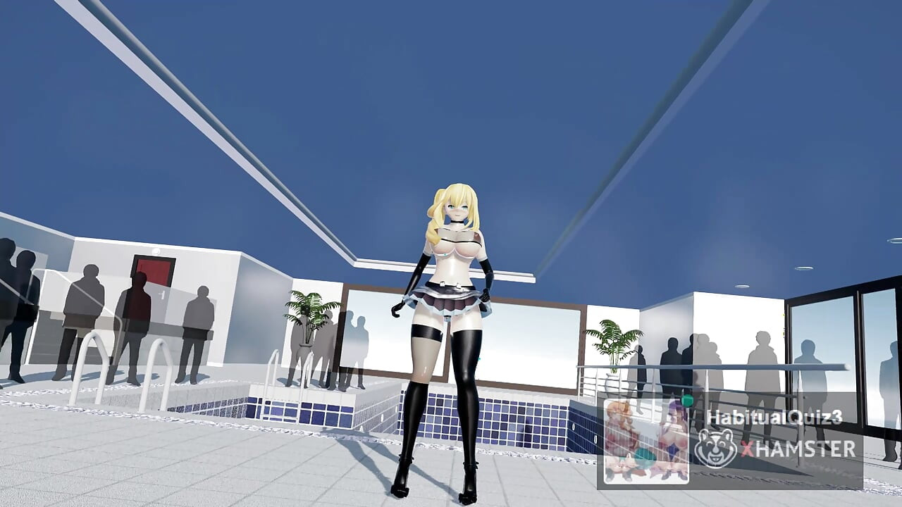 Mirai Akari MMD R18 3D Hentai Baam cosplay prof de sexe baise le roi gobelin, grosse bite, femme infidèle