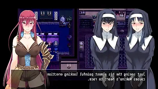 Падшая Makina и город руин, секс-танец Ahegao NTR трах с жестким дилдо мамы, трах офисного короля с дилдо, хентай
