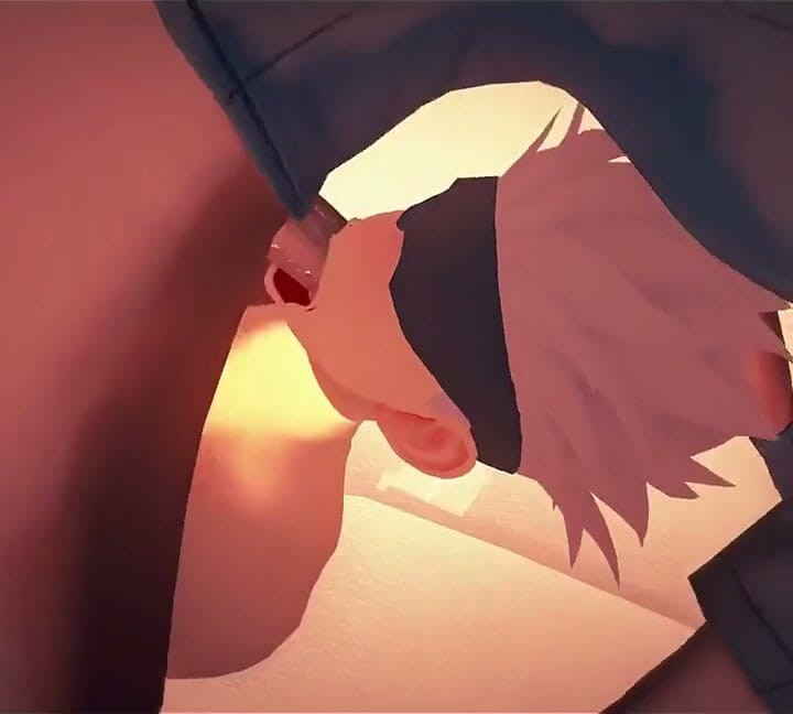 Gojo Satoru's Mouth Being Stretched and Ruined by a Massive Cock in a Raw and Wet Jujutsu Kaisen Yaoi Scene