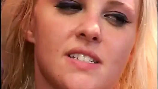 Hot Tits Blonde Slut Gets Sweet Fucking From Horny Cock Hunks in Room