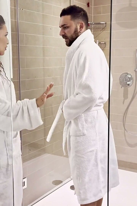 Massage with a Happy Ending in the Shower and Jacuzzi