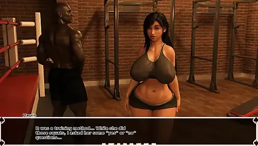Tifa's dunkler himmel: freundin trainiert freches training mit dem trainer vor ihrem cuck man - episode 45