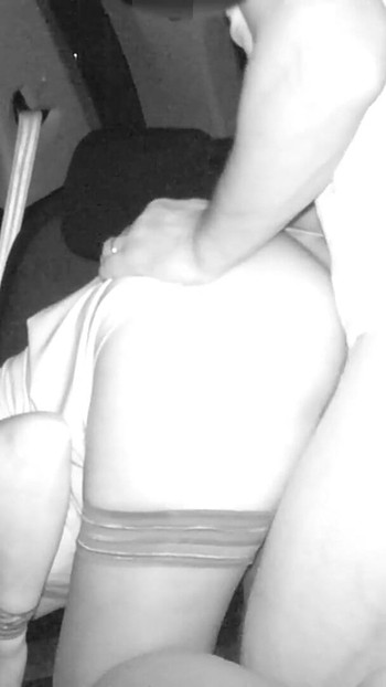 Thrilling moment from "Dogging my teacher in public car parking and fucks an voyeur Camera night vision - MissCreamy"