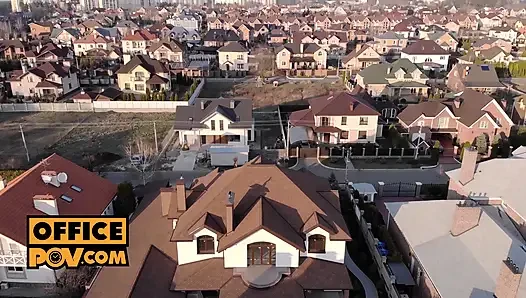 POV - spermasüchtige schwanzschlampe angelika Greys nimmt es tief