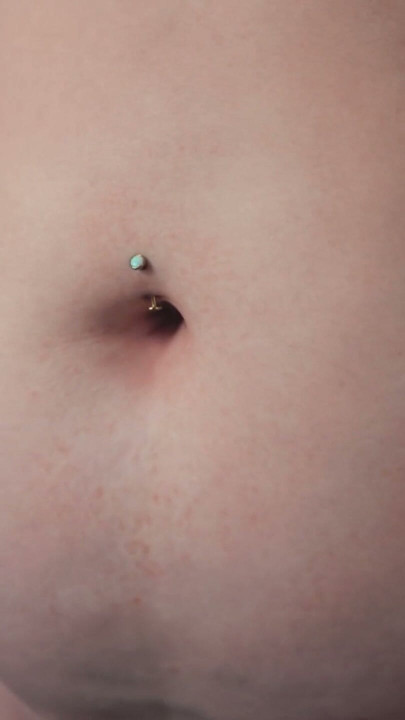 Skinny Man Stuffs His Big Cock & Heavy Balls Into BBW’s Deep Navel – Belly Button Fucking & Explosive Bellygasm | Clip 2