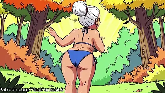 Ai si wanita dewasa dengan bikini alami lagi menggoda