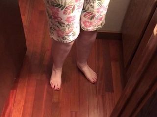 MIL giving me a better look at her feet