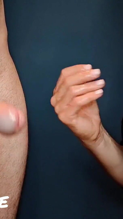 Captivating moment from "Dirty Talking Slutty Foreskin Play Educational Guide (Milking-time)"
