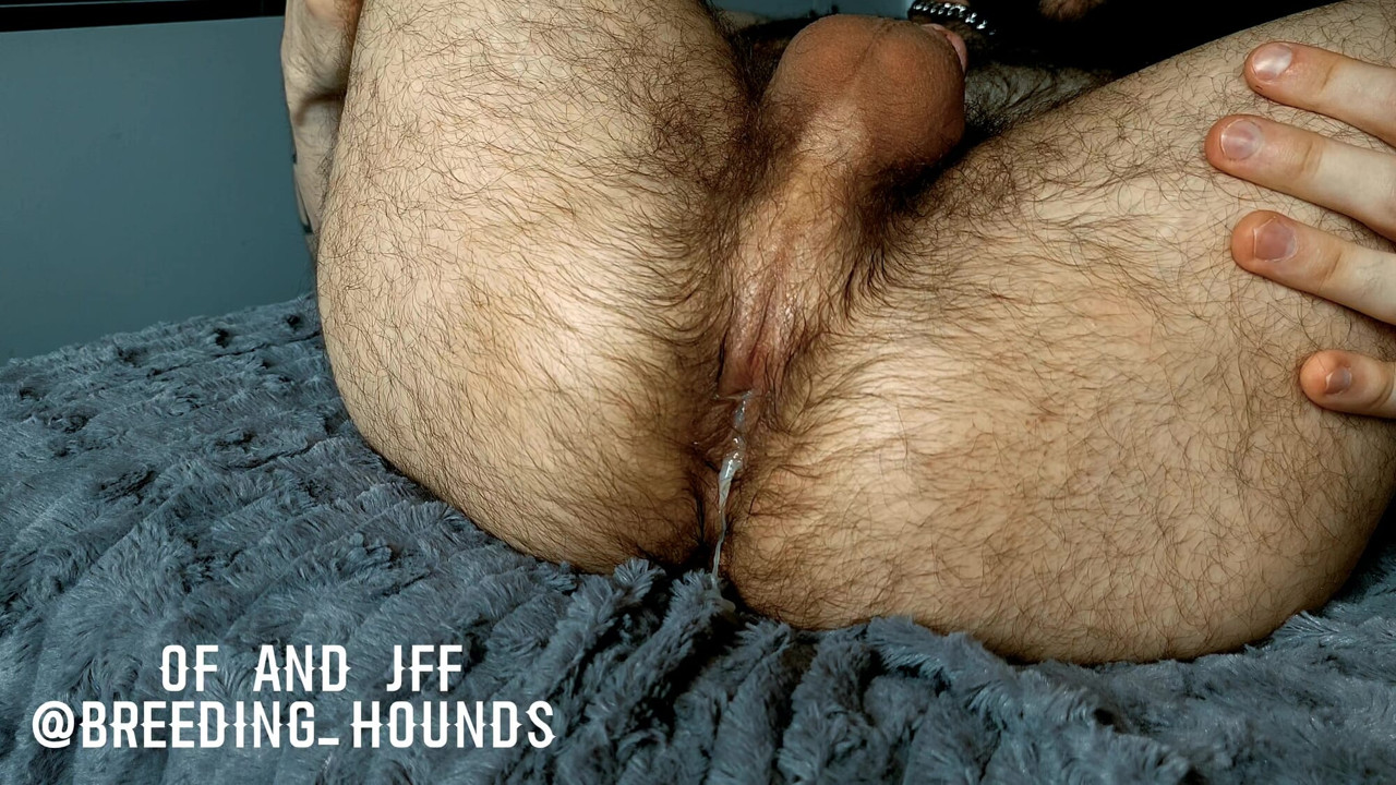 Hairy ass loaded up by my straight bro thick cock.