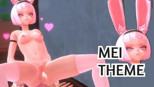 Mei Theme - Мир чудовищ - Девушка, сцены секса в галерее - 3D хентай игра