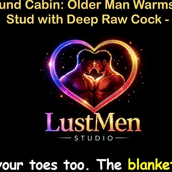 English Audio Gay Sex Story - Snowbound Cabin: Older Man Warms up Young Stud with Deep Raw Cock - Part 2