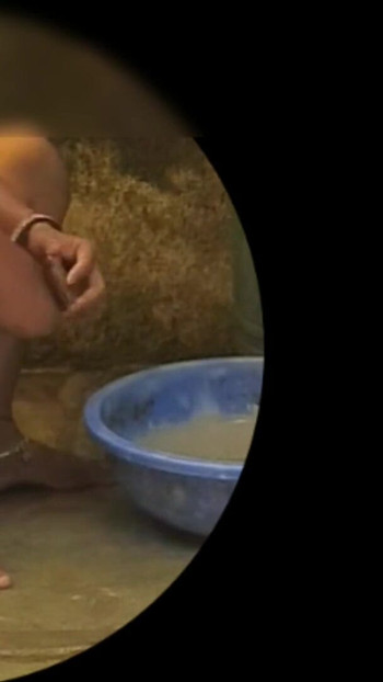 Key moment from "Desi stepsister bathing in the open every day, I feel like leaving"