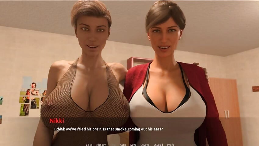 The Visit v0.11 část 25 hratelnost loveskysan69 Karen E Nikki finále