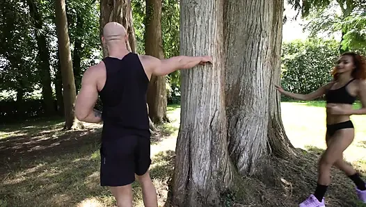 Getting Caught by a Coach in the Woods