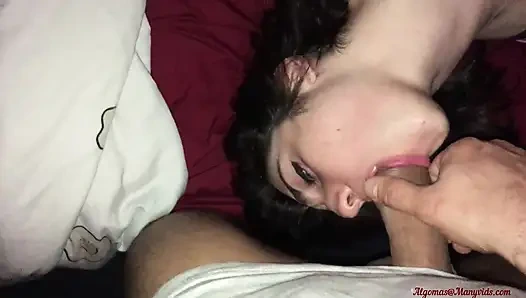 Ich werde zungenanal, lutschen und ficken, bis ich schlucke!