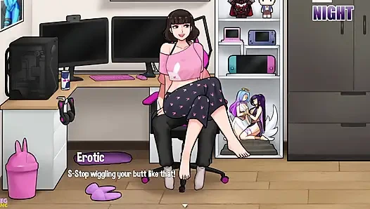 House Chores #56: Naughty Stepsister Teaches Me a Lesson for Sitting in Her Chair - by Eroticgamesnc