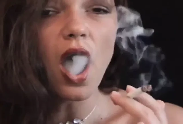 Denise smoking