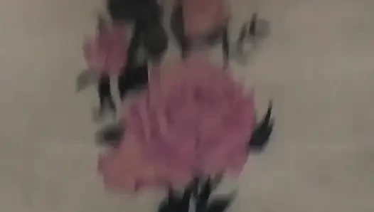 Karım için taze geçici dövmeli göt