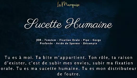 I'm hungry for your cock - french audio porn cum play