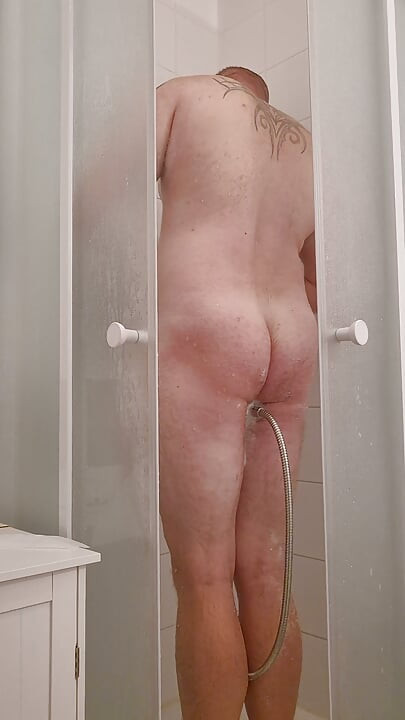 In the shower 3