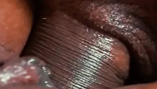 Aman put his cock between her lips and sucked it.