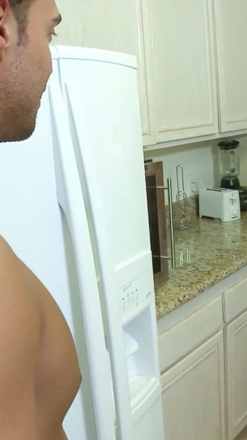 Key moment from "Tiny Virgin Step Sister Wake Up Bro for Defloration Sex"