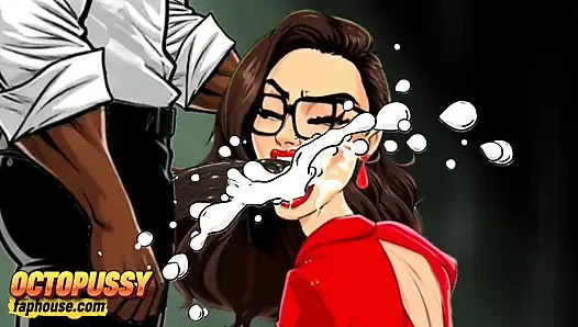 American MILF 4: Married Sluts at Work. Cartoon Compilation