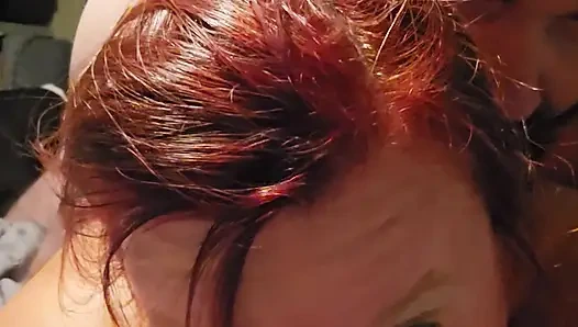 Порция спермы для ее рта и порция спермы вниз на юг