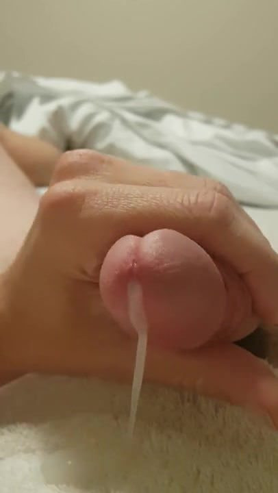 Closeup cumshot