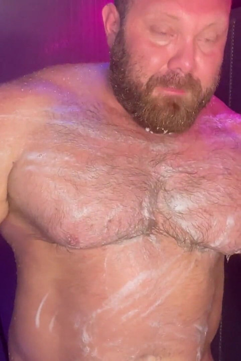 Masturbating My Thick and Rock Hard Cock in the Shower.